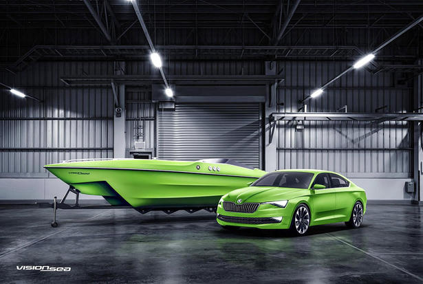 Skoda VisionSea Yacht
