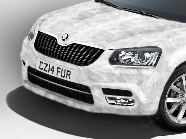 Skoda Yeti Ice Gets Fur Exterior