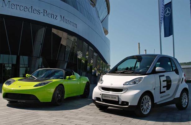 Daimler Buys 10 percent of Tesla