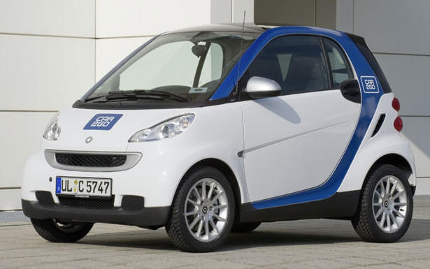 Smart car2go car rental