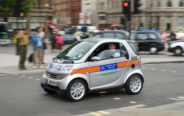 smart Police Car in London