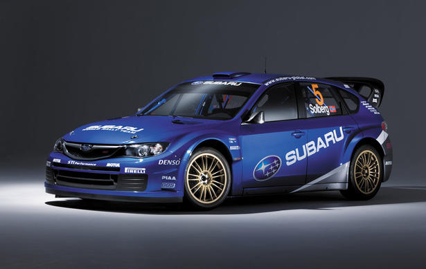 Subaru Impreza WRC2008 2nd in Acropolis Rally