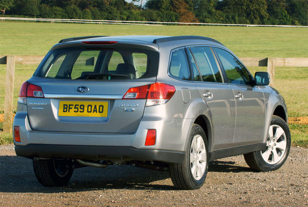 2010 Subaru Outback and Legacy Tourer in UK