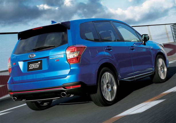 Subaru Forester tS with STI Performance Upgrades