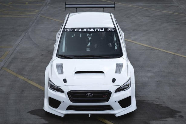 Prodrive Subaru WRX STI Goes For The Isle of Man TT record