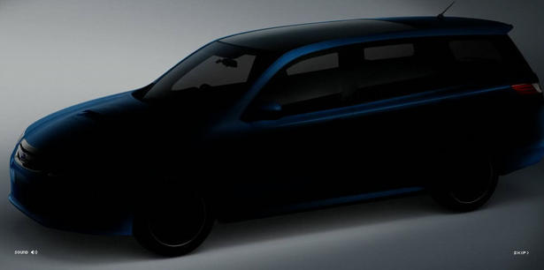 Subaru Exiga Teaser