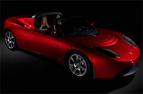 Tesla Roadster Top Gear review video