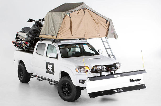 Toyota Tacoma and RAV4 at 2013 SEMA
