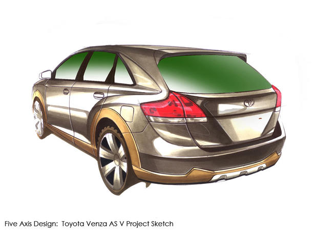 Five Axis Toyota Venza AS V