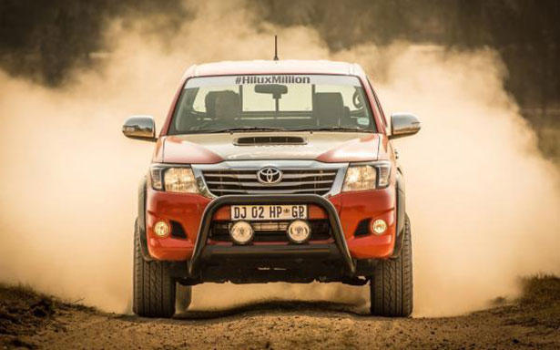 Toyota Hilux Gets 455 hp Lexus IS F Engine