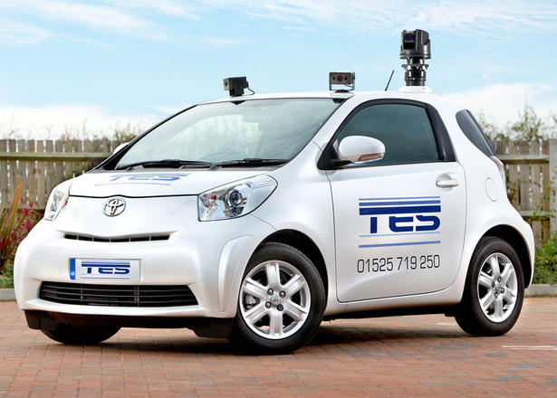 Toyota iQ surveillance car