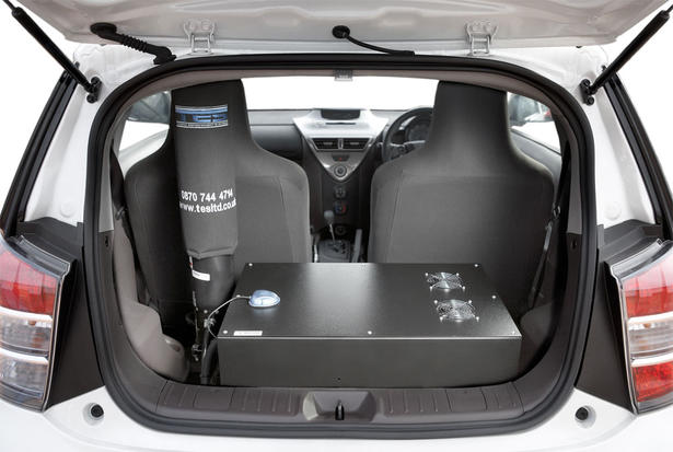 Toyota iQ surveillance car