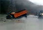 Video: Truck Dives In Icy River