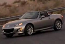 US 2009 Mazda MX5 video