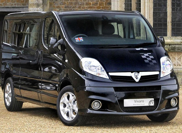 Vauxhall Vivaro, Astravan and Corsavan Black Edition