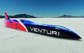 Venturi VBB 3 World Speed Record Vehicle Photos