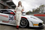 Vicki at Ferrari F430 Challenge