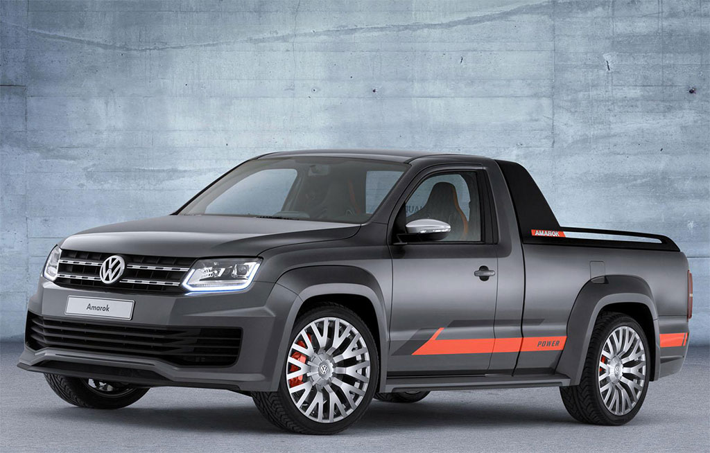 Volkswagen Amarok Power Concept Leaked 1 