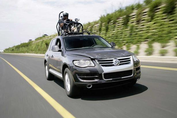 VW Touareg 2 in The Bourne Ultimatum