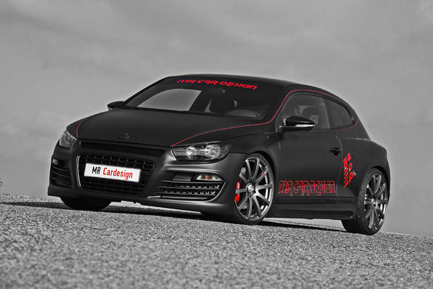 MR Car Design Volkswagen Scirocco Black Rocco