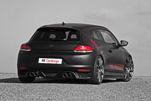 MR Car Design Volkswagen Scirocco Black Rocco