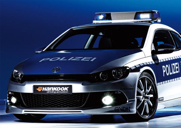 TUNE IT SAFE Police Volkswagen Scirocco