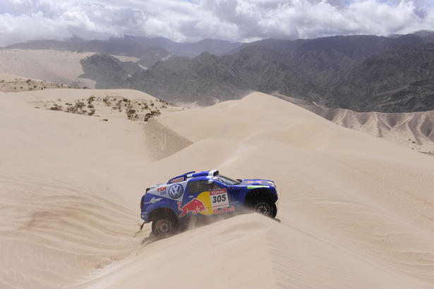 Volkswagen makes history in Dakar Rally