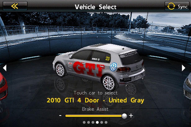 Volkswagen GTI iPhone game