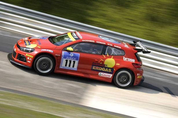 Volkswagen Scirocco GT24 CNG at 2009 Nurburgring 24 Hours