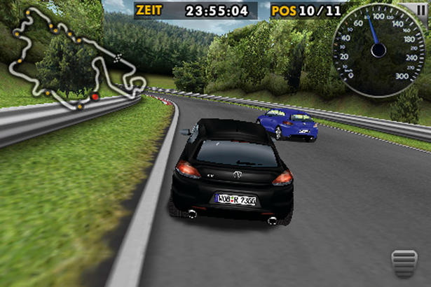 Volkswagen Scirocco R 24 hour Challenge iPhone game