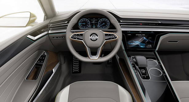 Volkswagen Sport Coupe GTE Previews Future Passat CC