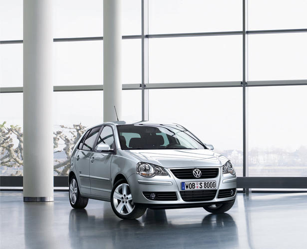 Volkswagens Polo Black Silver
