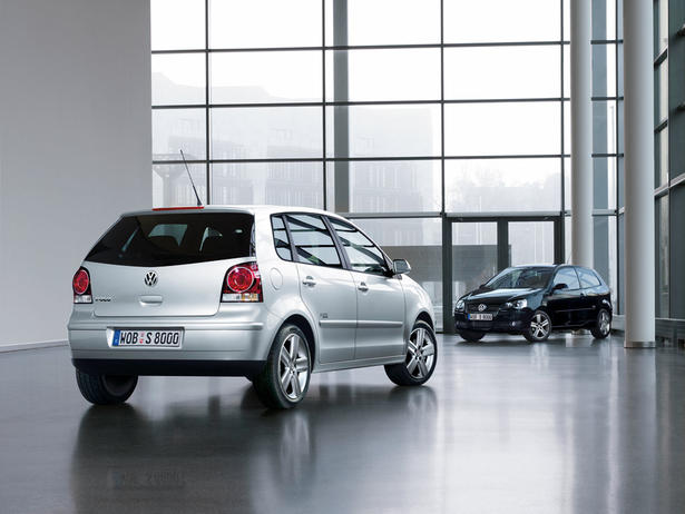 Volkswagens Polo Black Silver
