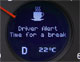 Volvo Driver Alert Control and Lane Departure Warning