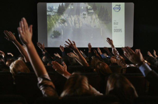 Volvo Invents Cinema Interactive Gaming