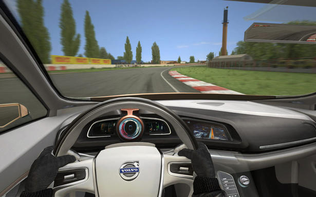 Volvo PC racing game