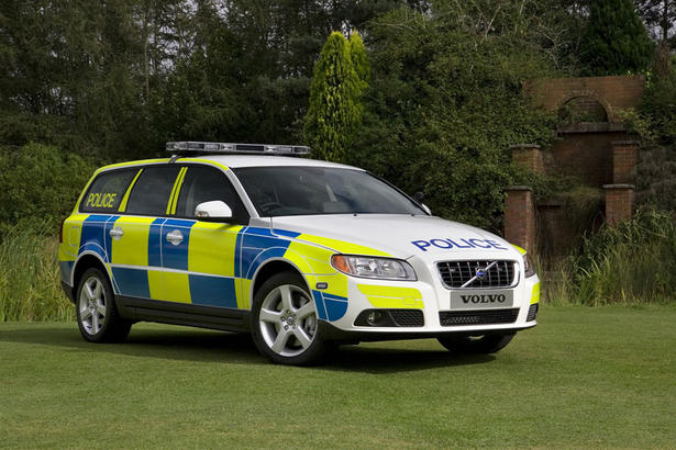Volvo V70 FlexiFuel Turbo Police Car