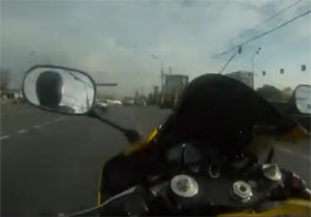 Yamaha R1 Moscow Run Video