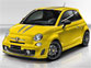 Yellow Abarth Fiat 500 Tributo Ferrari