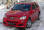 2007 ART Mercedes ML Ferrari Red