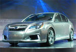 2009 Subaru Legacy Concept live