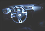 2010 Ford Mustang full dashboard