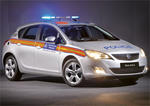 2010 Vauxhall Astra police car
