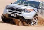 2011 Ford Explorer In The Desert