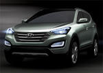 2013 Hyundai Santa Fe Teased