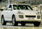 250,000th Porsche Cayenne