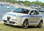 Alfa MiTo Police car