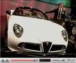 Alfa Romeo 8C Spider Unveiling