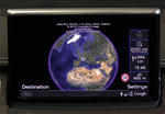 Audi A8 MMI Navigation Google Earth Video