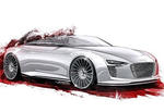 Audi R4 e tron Roadster Sketch